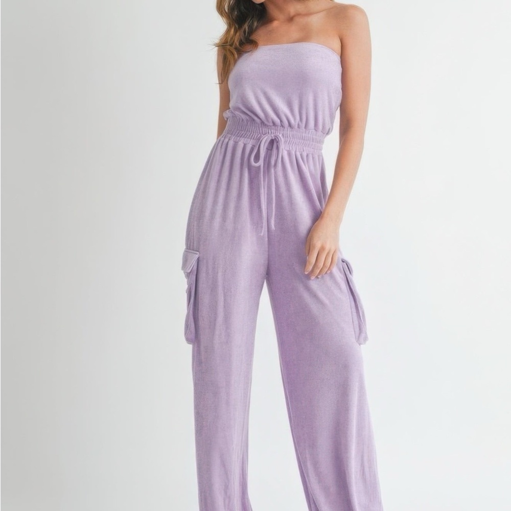 Tube Top Jumpsuit Romper